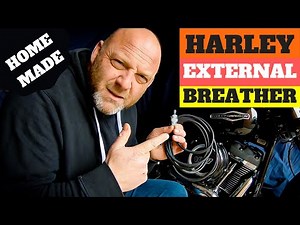 How To Make A Harley Davidson Milwaukee 8 Engine Homemade External Breather System Kit
