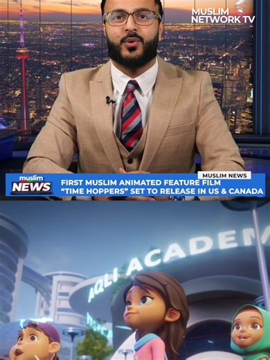 First Muslim Animated Feature Film Time Hoppers - The Silk Road Set To Release In US & Canada A new 3D animated feature, Time Hoppers: The Silk Road makes history as the first Muslim children’s film to receive a nationwide U.S. theatrical release. The film follows four students who travel from 2050 to the Golden Age of Islam, celebrating Muslim scholars and their impact on modern science. #TimeHoppers #TheSilkRoad #MuslimKidsTV