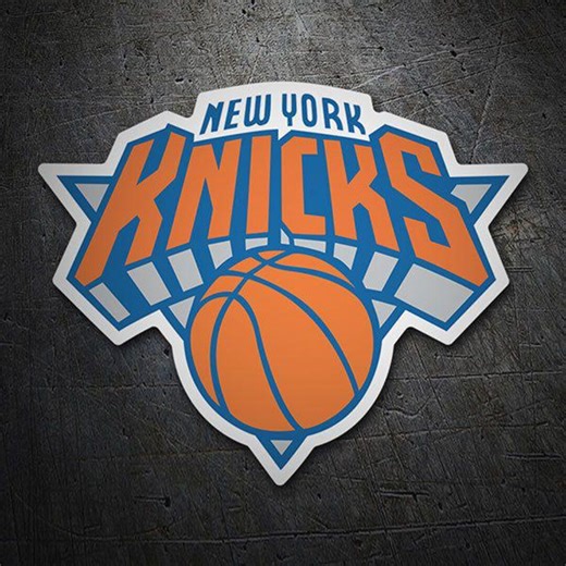 New York Knicks Basketball Logo Sticker, Waterproof Vinyl Decal, Die-cut NBA Fan Sticker, Laptop, Car, Water Bottle, Sports Gift - Etsy