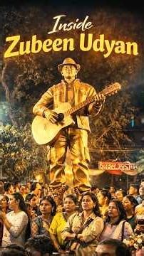 Nagaon’s tribute to the legend — Zubeen Garg Udyan ❤️#zubeengarg