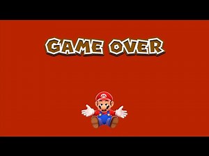 Super Mario 3D World- The Elusive Game Over Screen [Mario]
