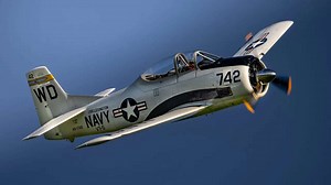 Legendary T-28 Trojan in Action