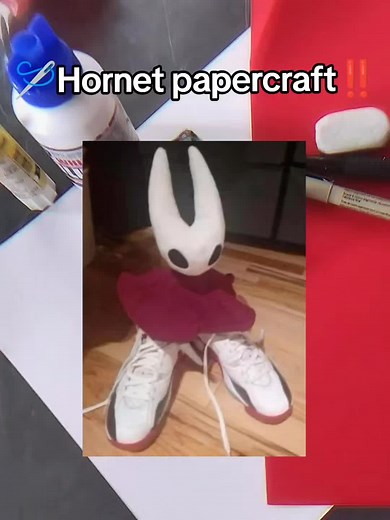 Hornet Papercraft DIY – Hollow Knight Silksong Paper Model