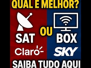 📡 QUAL É MELHOR? CLARO SAT, SKY SATÉLITE OU BOX CLARO E SKY+? 😱 SAIBA TUDO AQUI!