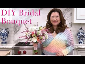 Hand-Tied Bridal Bouquet Tutorial for Beginners | Spring Wedding Flowers
