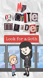 20K views · 278 reactions | Nick Terry’s done it again! This month’s episode of @MFM_Animated finds a little girl lost in a store. She follows her mom’s instructions to “Look for a Goth.” This clip comes from My Favorite Murder Minisode 368 from January 29, 2024. Go to youtube.com/exactlyrightmedia to see all of Nick Terry’s videos for MFM! | My Favorite Murder | Facebook