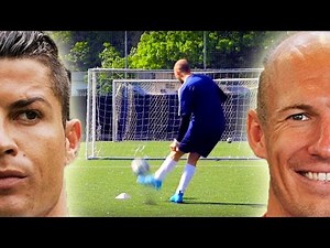 RONALDO VS ROBBEN - Free kick BATTLE - Knuckleball VS Curveball