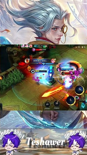 What a Luck Bruchhh !!!😲 #mlbb #mobilelegends #moba #ml #mobilelegendsbangbang #moba5v5