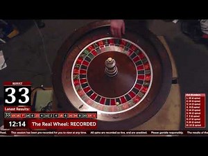 20 Minutes of Roulette Wheel Spins - The Real Wheel - 26th July 2022