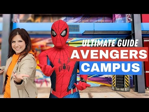 COMPLETE GUIDE Avengers Campus at Disney California Adventure