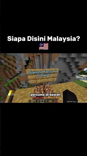 Pov: Bila kau cuba Survive Dekat Minecraft