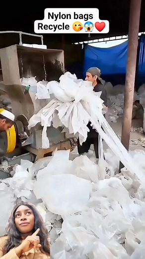 Nylon bags recycle process😱🥺❤️ | Chichi SmartLiving