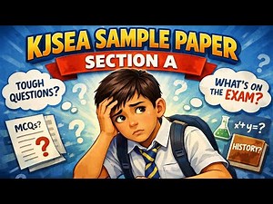 KJSEA SAMPLE PAPER//SECTION A.