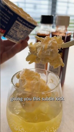 🍊Easy Yuzu Ice Cream Soda