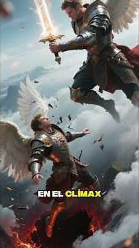 La Batalla Épica Entre Miguel y Lucifer: El Día Que el Cielo Entró en Guerra ⚔️🔥| Misterios Bíblicos