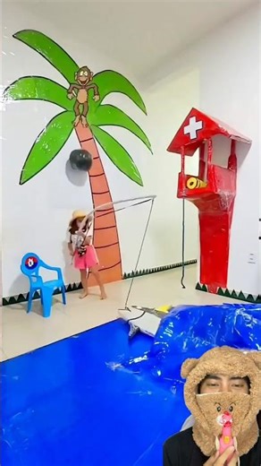 Oh my, why does the coconut keep falling?