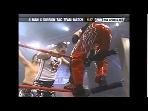 Amazing Red, Chris Sabin and Elix Skipper vs Kazarian, Nosawa and Miyamoto