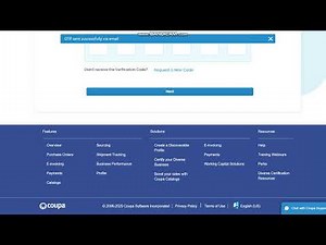 Coupa Supplier Portal Registration