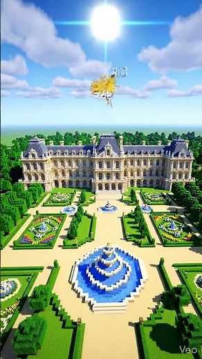 [#61] 👑 Palace of VERSAILLES Build in Minecraft! #versaillesky