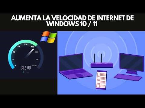 MEJORA LA CONEXION DE INTERNET DE WINDOWS 10/11 CON ESTOS AJUSTES #tips #tecnologia #windows 😎👍