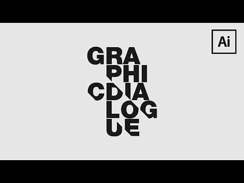 How To Create Sliced Text Typography for Poster Design in Illustrator | Lineworks