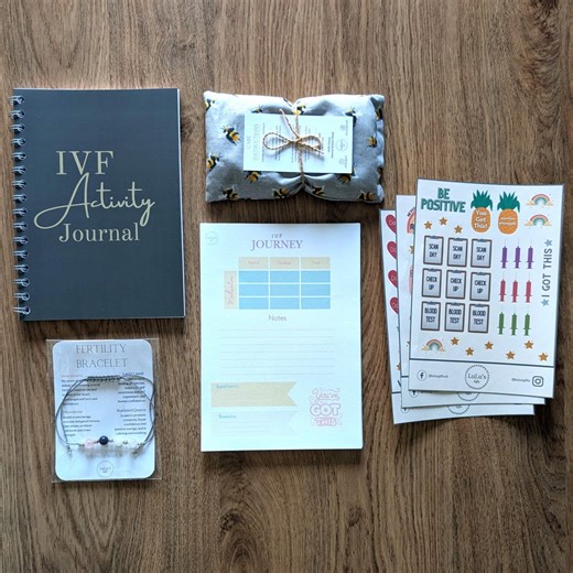 IVF Gift Box Journal Hamper IVF Self Care Mindfullness Set - Etsy
