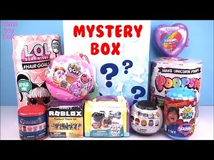 Mystery Box Surprise Random TOYS LOL Poopsie SLime Pikmi POPS Unboxing BLind BAGS