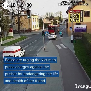 10K views · 97 reactions | PRANK GONE WRONG: A prank almost turned into a fatal accident when a girl was pushed by her friend in front of a bus. Even the most innocent of acts can quickly go wrong... | WBTV News | Facebook