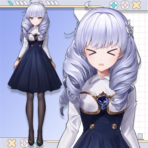 Premade Live2d Vtuber Model: Ready to Use, Vtubestudio Compatible - Etsy