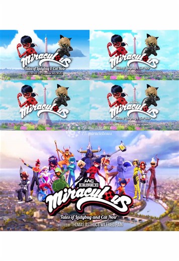 The Evolution of the Miraculous Ladybug Intro