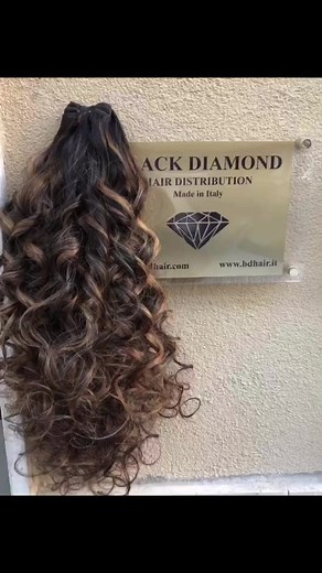 喝喝喝Natural Hair Extension Weft Meshes Lunghezza Capello 45/50 cm...