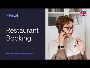 PolyAI Voice Assistant Industry Demo: Restaurant Booking
