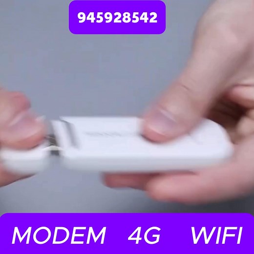 O Modem Wi-Fi 4G Universal garante internet rápida, estável e segura onde quer que estejas. Basta inserir um cartão SIM de qualquer operadora e começar a navegar! 📶✨ Ideal para casa, escritório ou viagem, ele cria uma rede Wi-Fi poderosa que conecta até 10 dispositivos ao mesmo tempo — como telemóveis, computadores e TVs. Com design moderno, baixo consumo de energia e fácil instalação, é a escolha perfeita para quem precisa de mobilidade e desempenho. ✅ Compatível com todos os cartões SIM ✅ Con