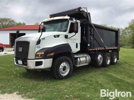 2016 Caterpillar CT660S Tri/A Dump Truck
