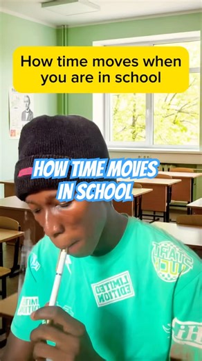 How time moves when you’re in school😭 #funny #comedy #shorts #trend #khevinostar #giveaway