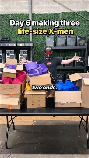 6 days left to make 3 Xmen statues