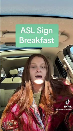 Learn How To Sign "Breakfast" in ASL for Beginners | American Sign Language #shorts