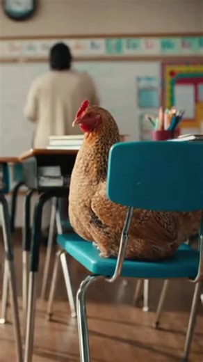 Hen Breaks Into School & Sits in Classroom | 5 Minutes fitness