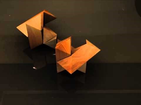 Wooden Star Puzzle: Solution to Shooting Star Puzzle from SiamMandalay®