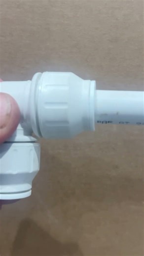 Don’t forget the insert when using plastic pipe #plumbing #pipefittings #pipecovers #diy