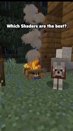 Which shaders are the best? #minecraftgameplay #minecraft