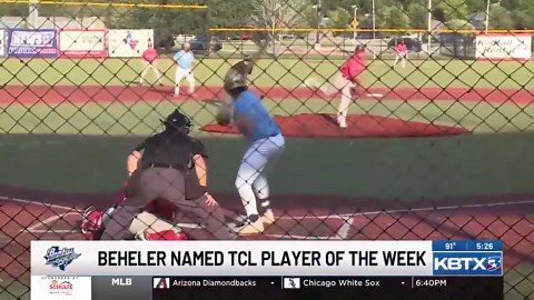 Bombers’ Reese Beheler named TCL Player of the Week