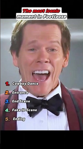 The most iconic moment in Footloose #Footloose #KevinBacon #Dance #NostalgicMovies