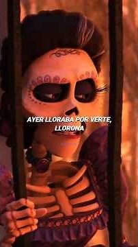 COCO - La Llorona (Angélica Vale y Marco Antonio Solís) (Letra) #disney #letra #srleopardo #short