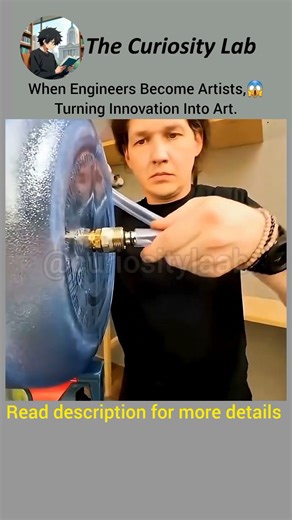 When Engineers Become Artists 😱 #shorts