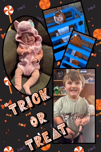 Our little horsey got sick last night and didn’t to come to Nana’s & Papa’s house. So the little piggy didn’t get to visit either! | Jeff Sneed