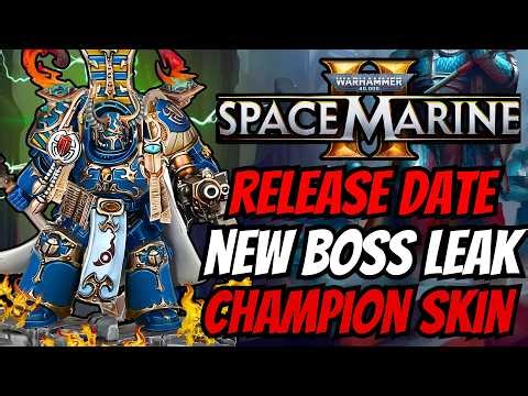New Boss Enemy LEAKED and Patch 13 Release Date+Techmarine Champion Skin - Space Marine 2
