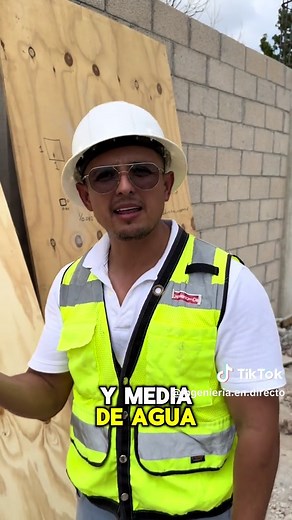 Preparación de mortero para pegar block con proporción 1:4
