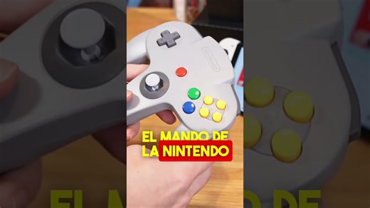El mando de Nintendo 64 para Switch