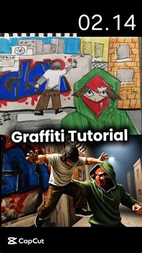 Graffiti Tutorial for beginners 😱💥 #art #graffiti #tutorial